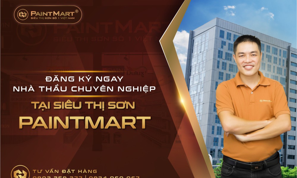 Đăng ký nhà thầu chuyên nghiệp cùng siêu Thị PaintMart