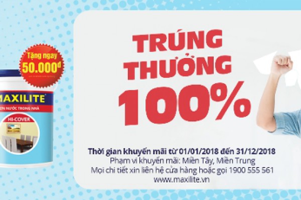 Trúng thưởng 100%